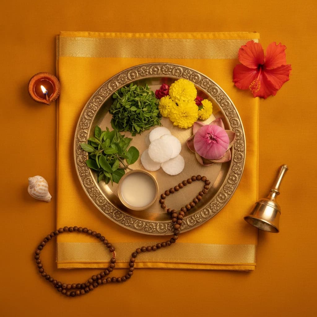 विघ्न निवारण भोग थाली