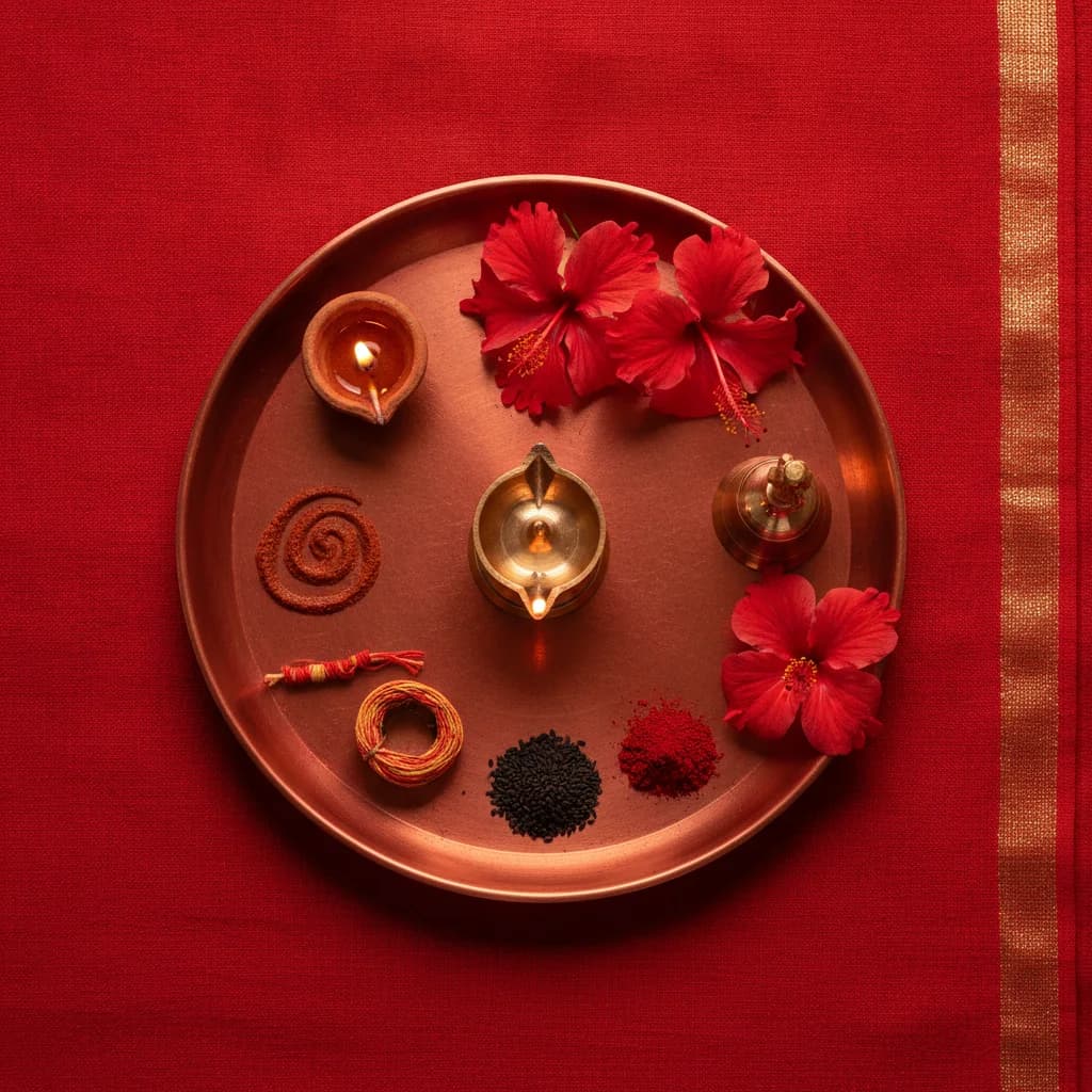 विघ्न निवारण भोग थाली