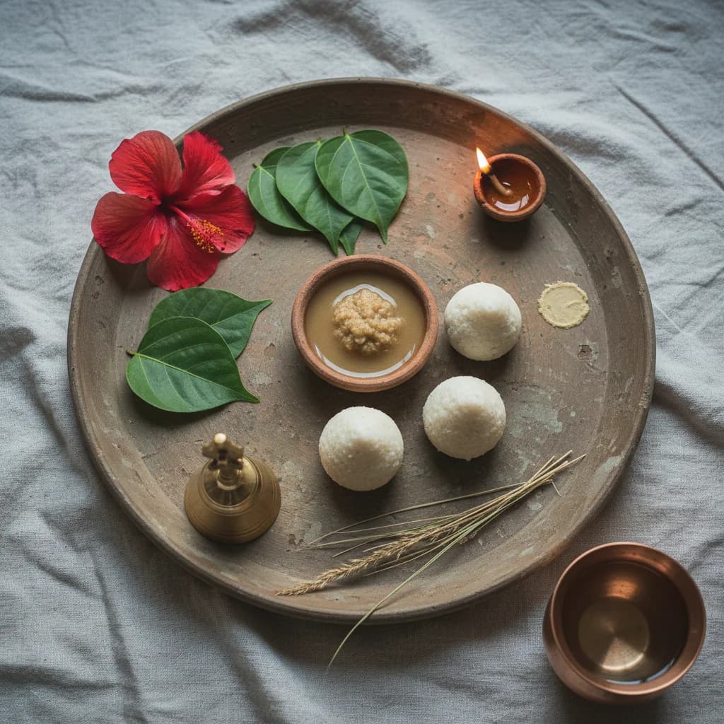 विघ्न निवारण भोग थाली