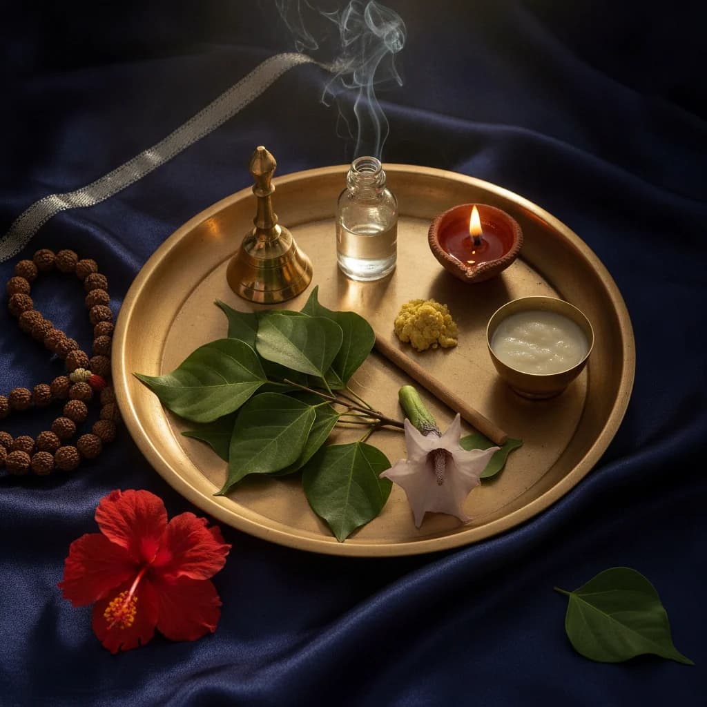 Rudraksha and Datura Bhog Thali