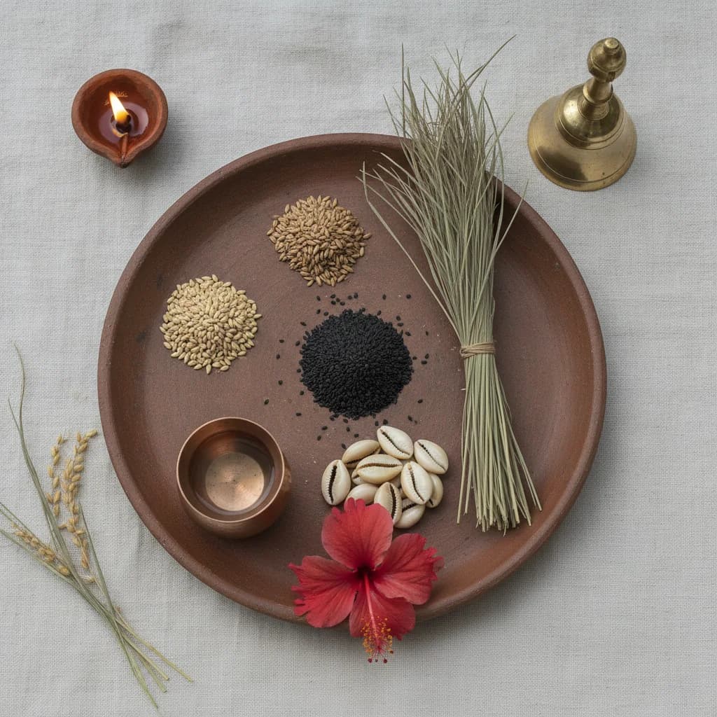 विघ्न निवारण भोग थाली