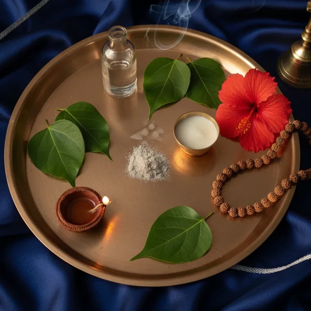 विघ्न निवारण भोग थाली