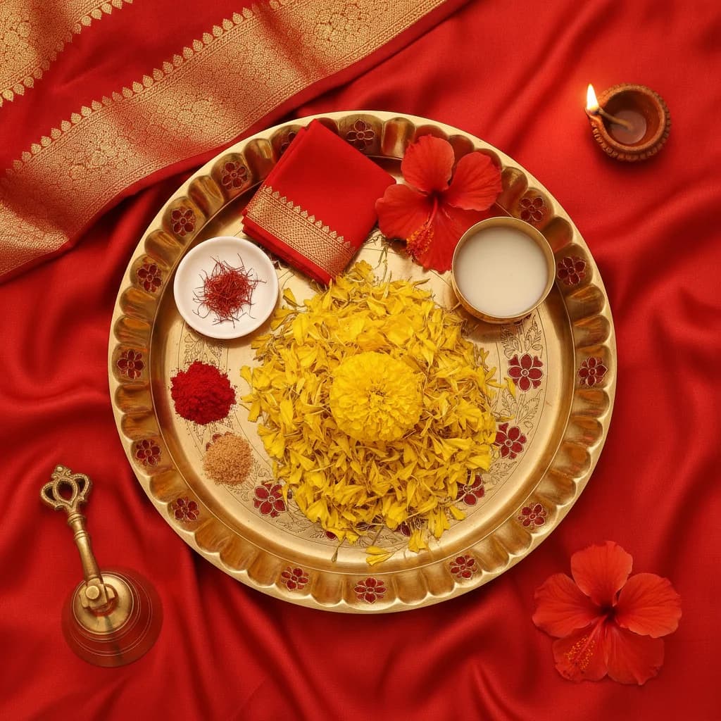 विघ्न निवारण भोग थाली