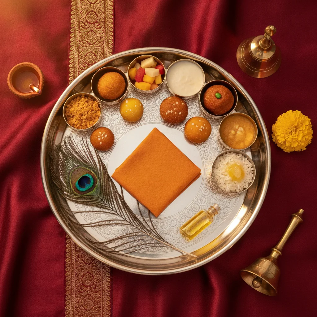 सम्पूर्ण श्याम महा-थाली