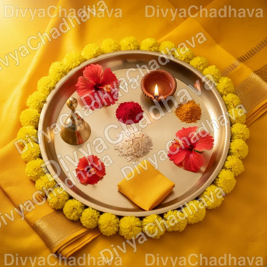 Lal-Pushp Mala Arpan