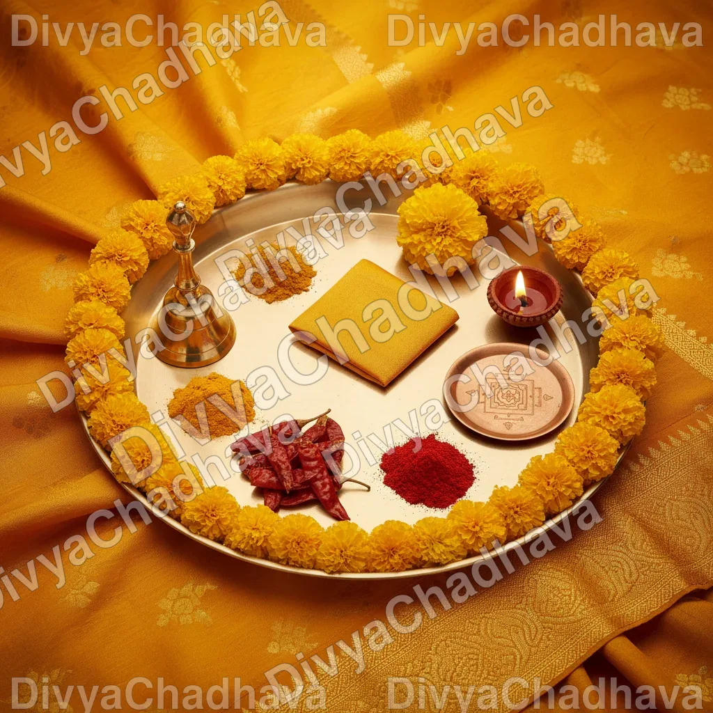 Stambhan Mirchi Hawan Thali