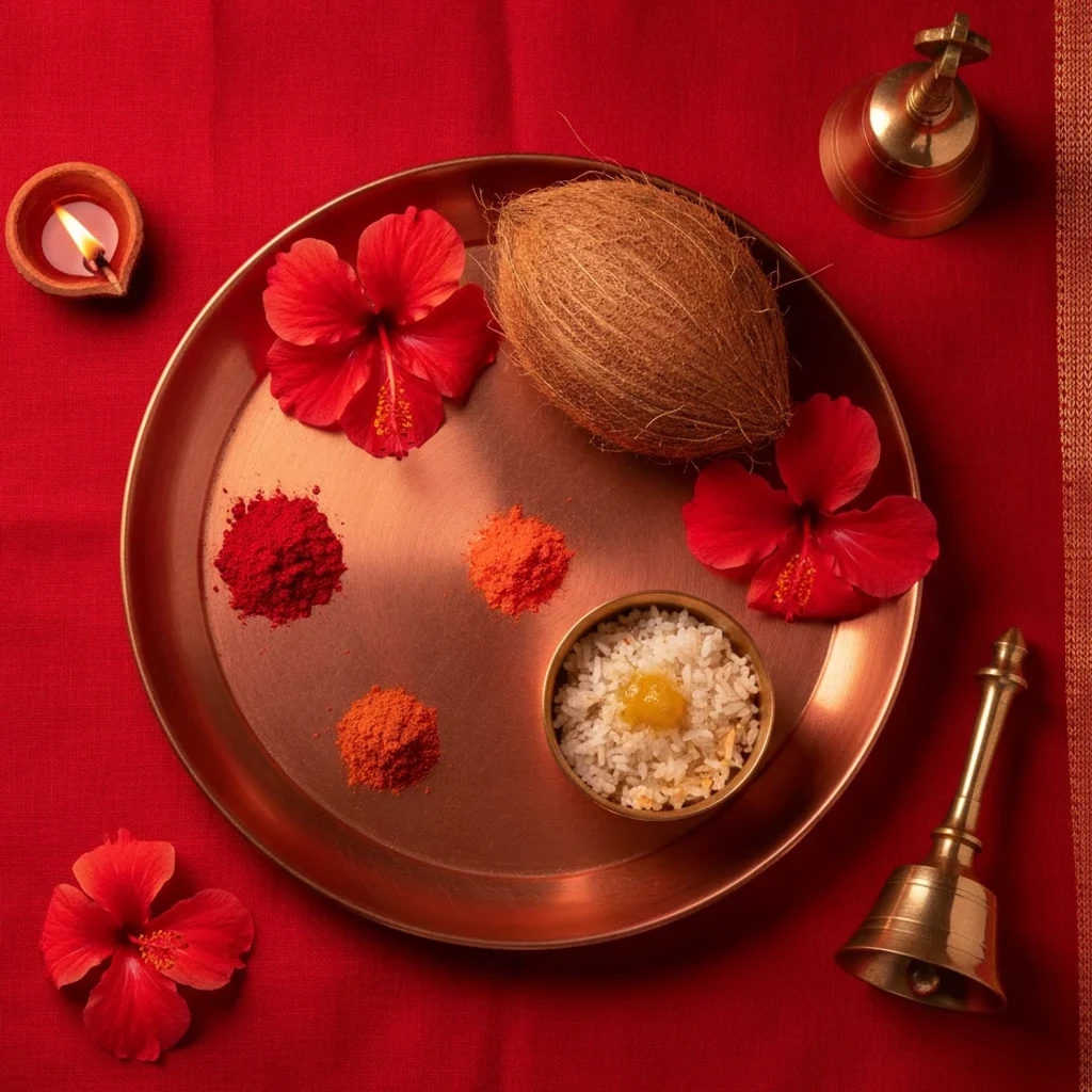 विघ्न निवारण भोग थाली