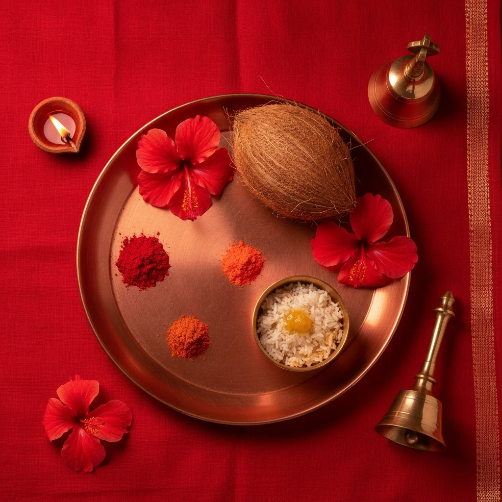 काली शांति थाली