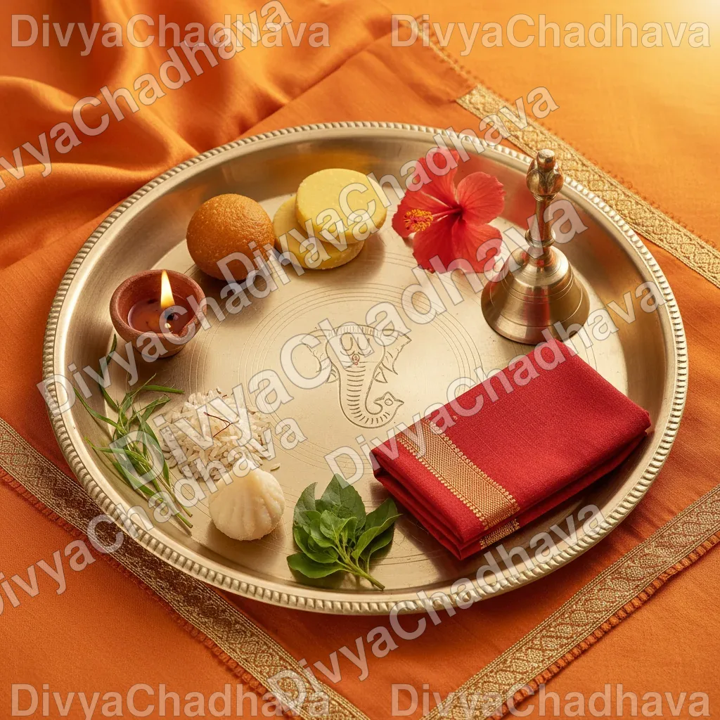 Iccha-Ganesh Red-Vastra Arpan