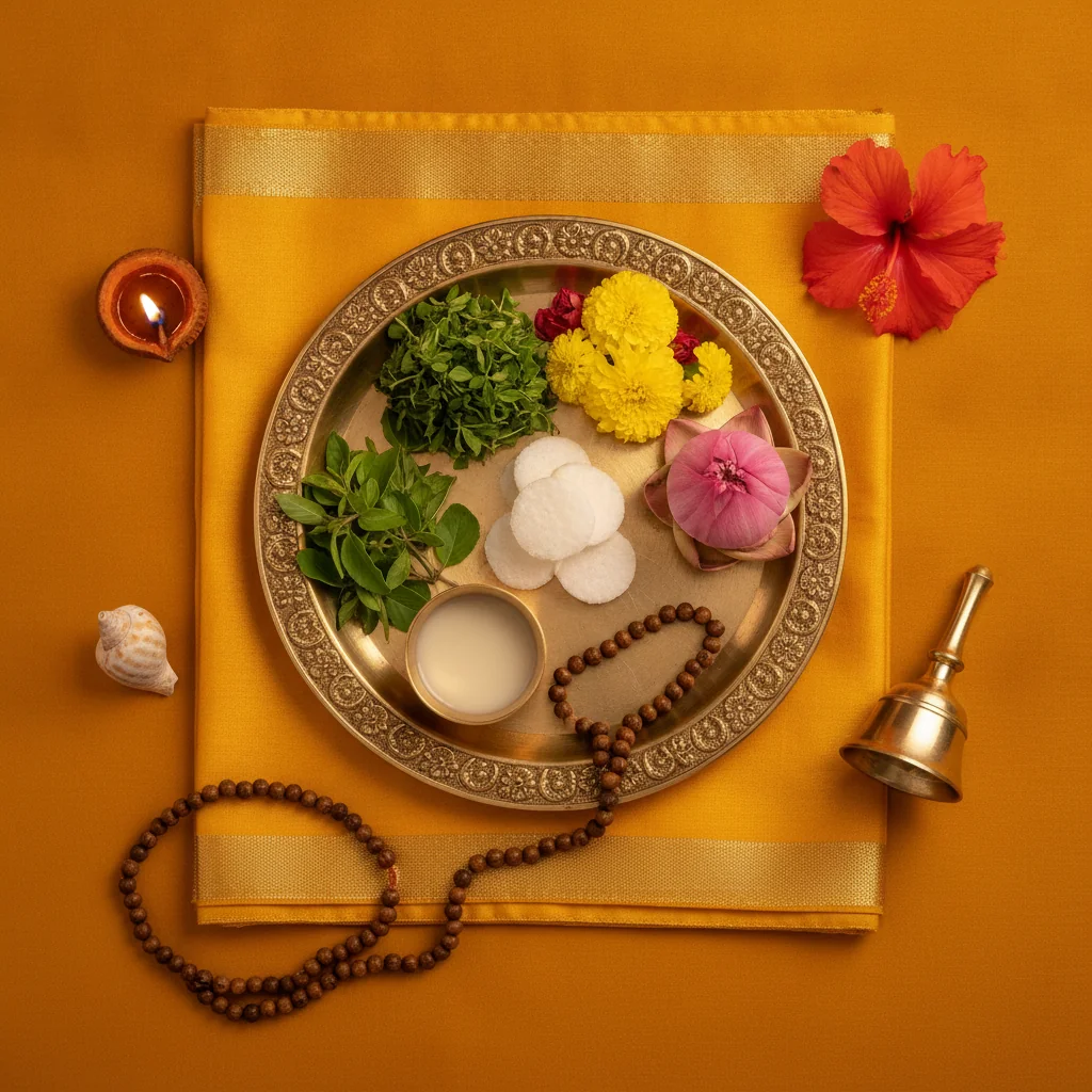 विघ्न निवारण भोग थाली