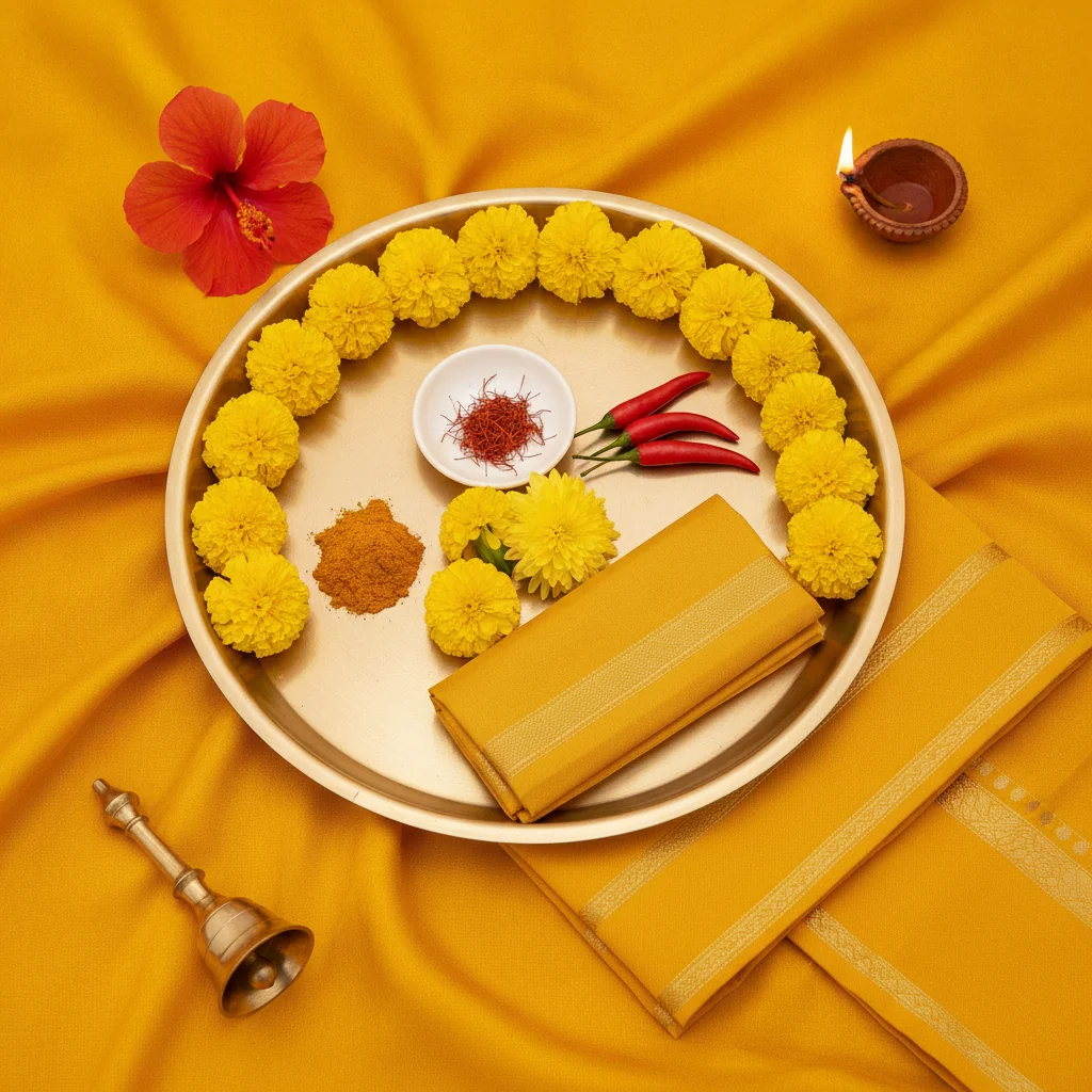 विघ्न निवारण भोग थाली