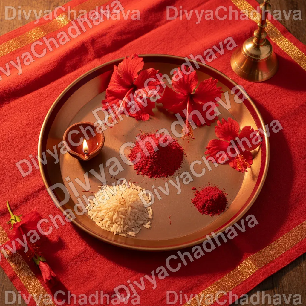 Lal-Pushp Mala Arpan