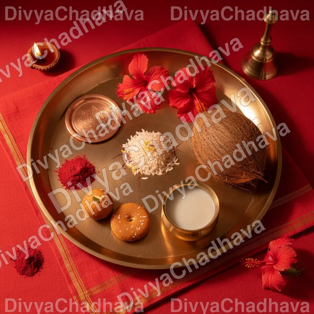 Devi Yantra Sankalp Thali