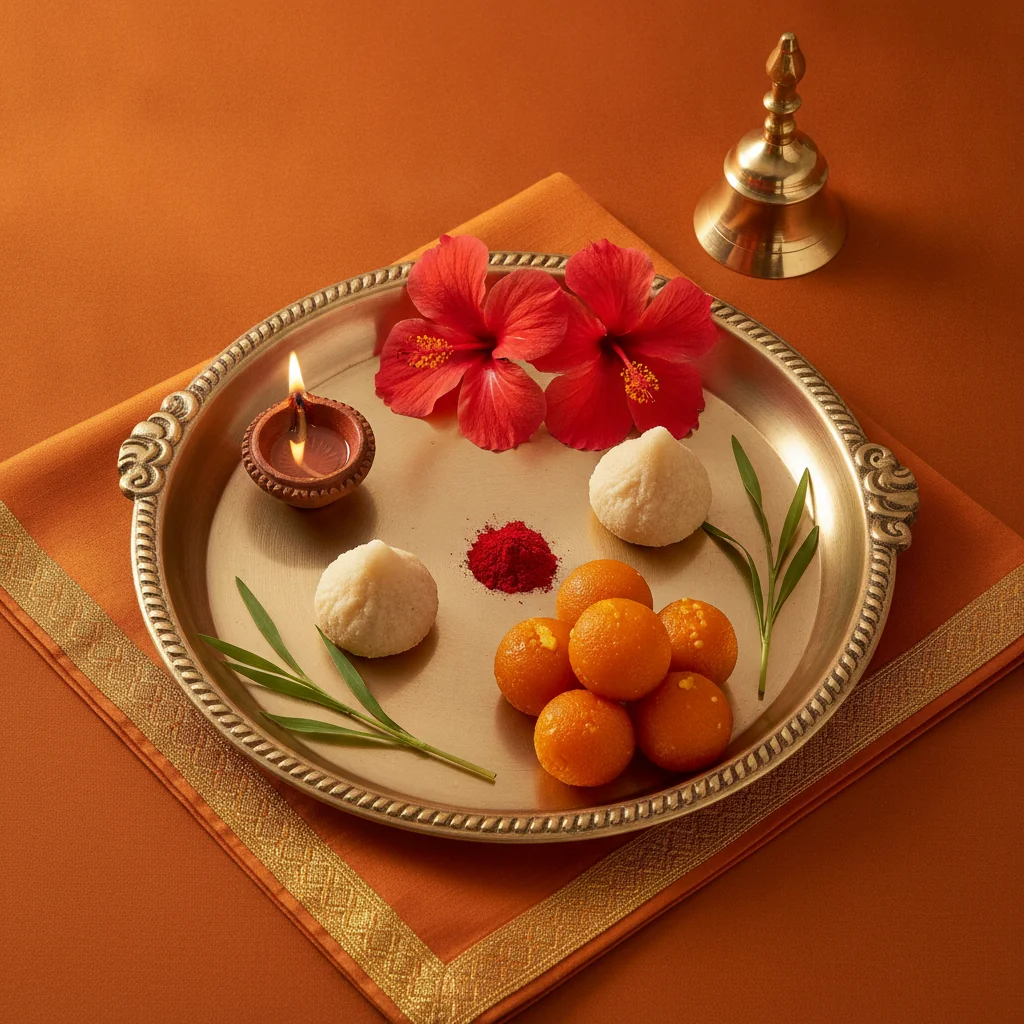 विघ्न निवारण भोग थाली