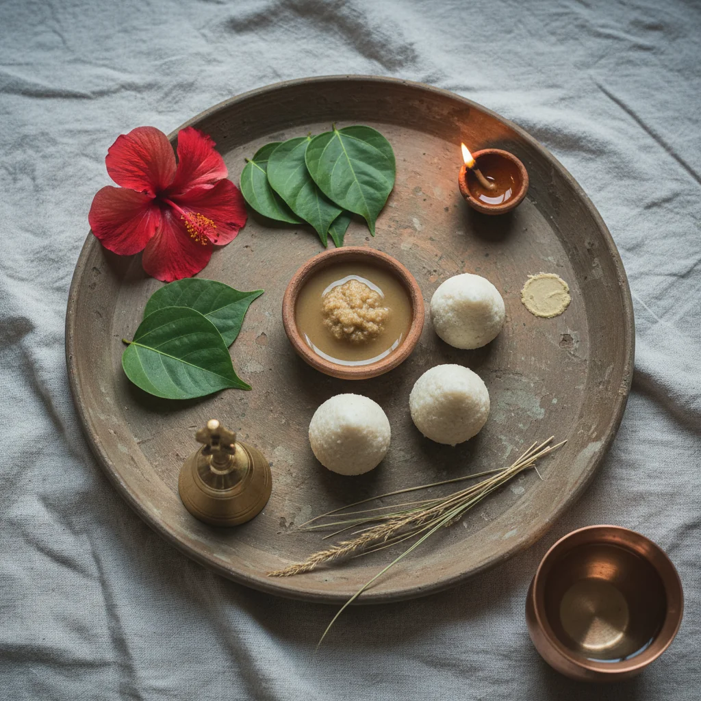 विघ्न निवारण भोग थाली
