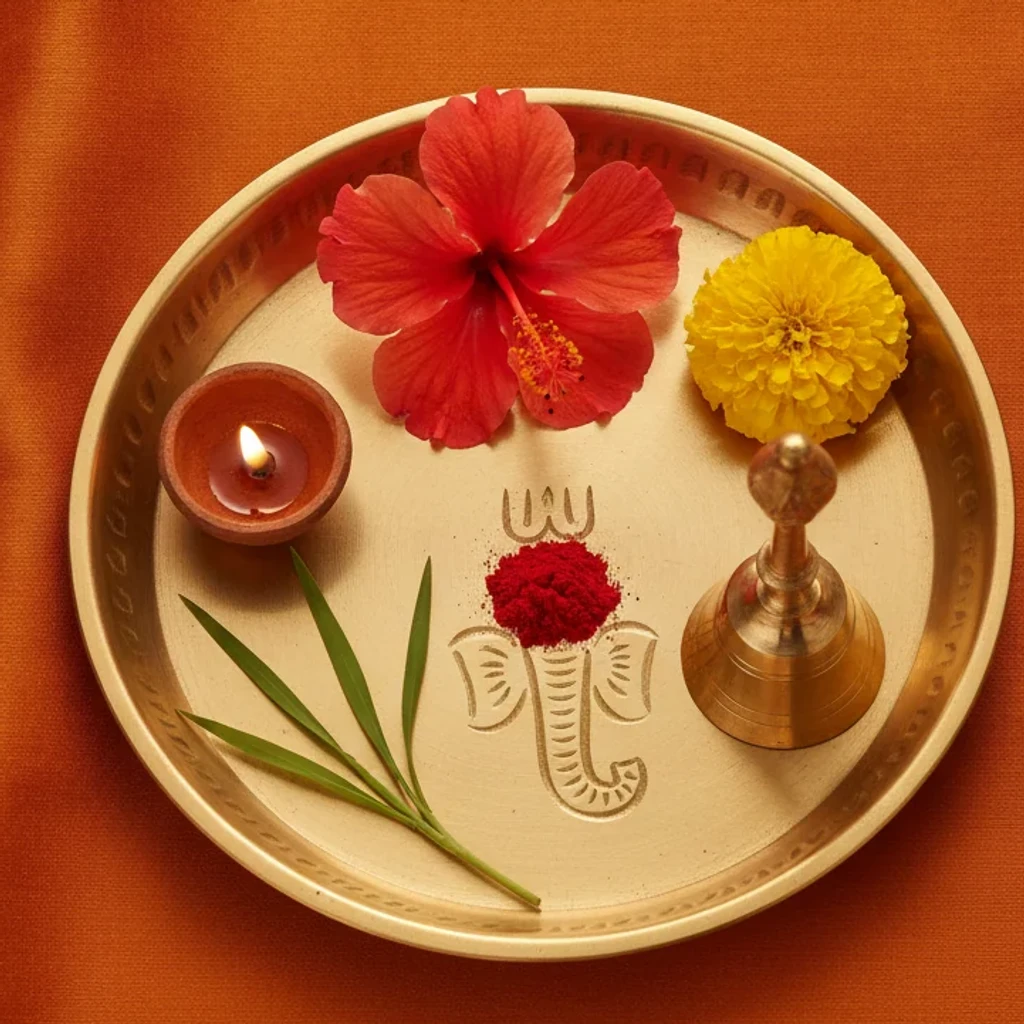 गणेश जी आशीर्वाद चढ़ावा