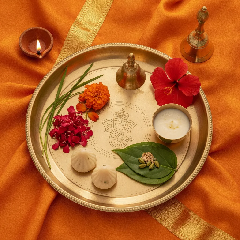 गणेश भोग थाली