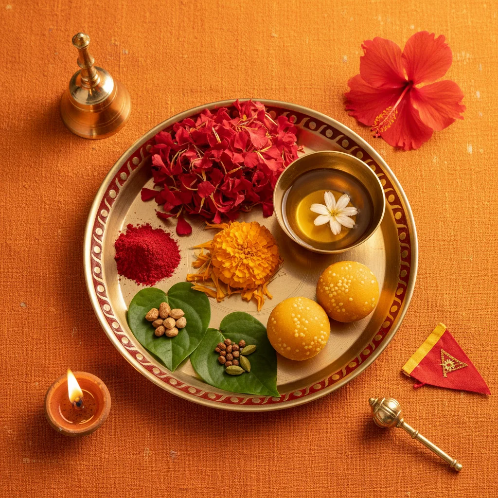 विघ्न निवारण भोग थाली