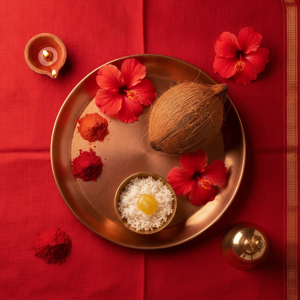 विघ्न निवारण भोग थाली
