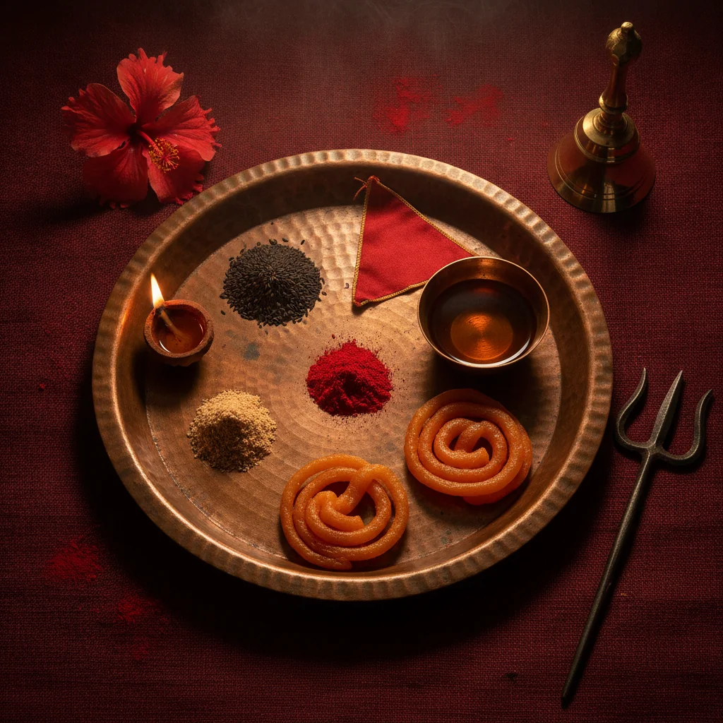 विघ्न निवारण भोग थाली