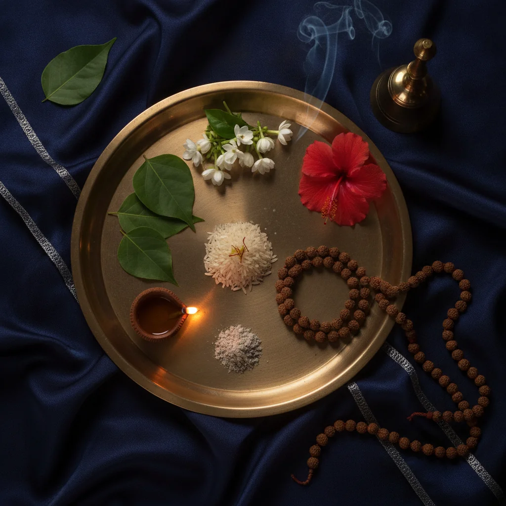 त्रिपुरारी अभिषेक थाली