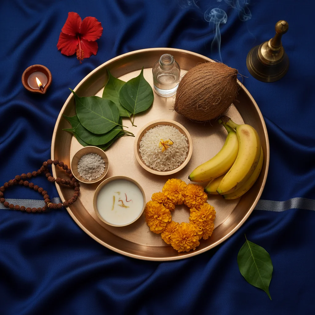 सम्पूर्ण महा-रुद्राभिषेक थाली