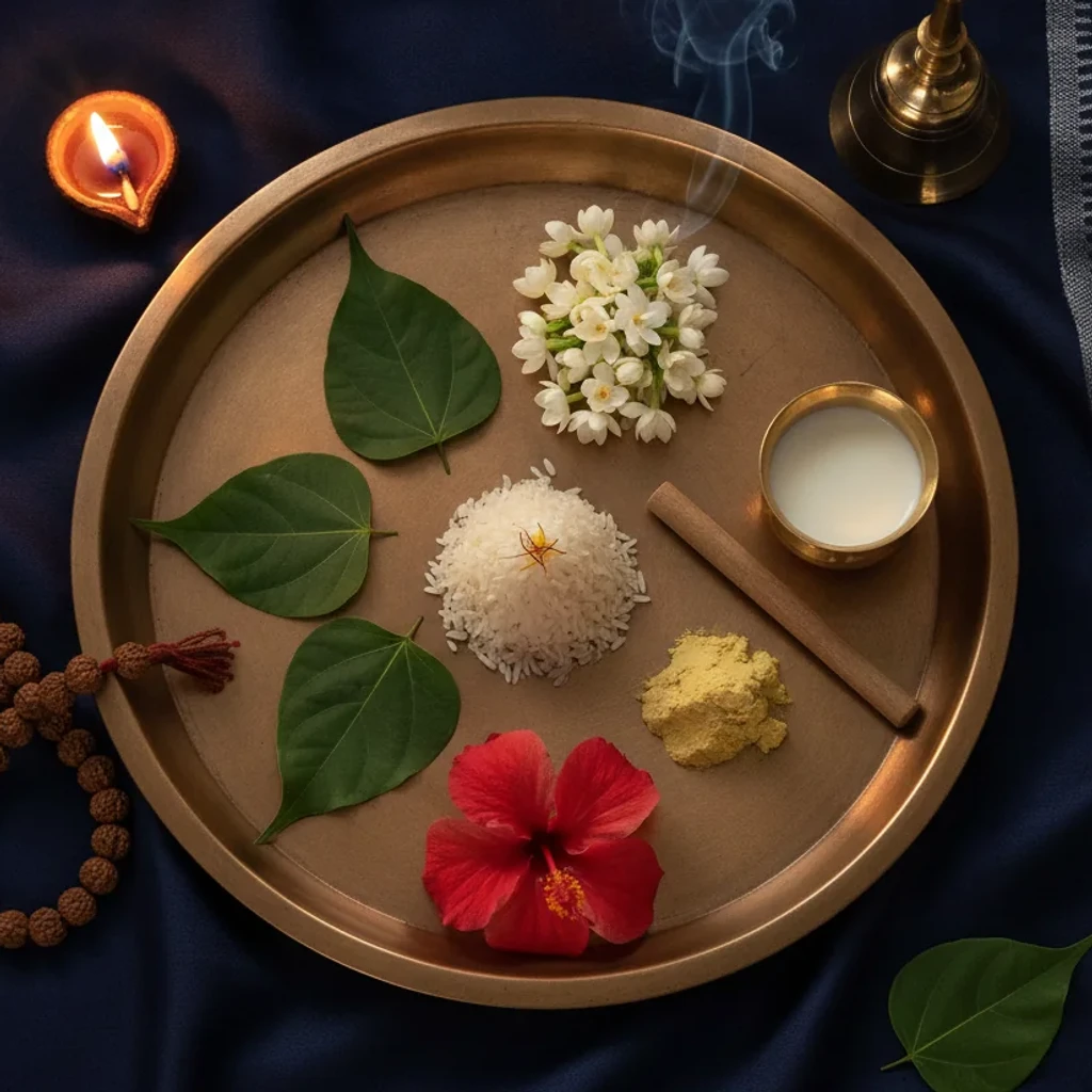 विघ्न निवारण भोग थाली