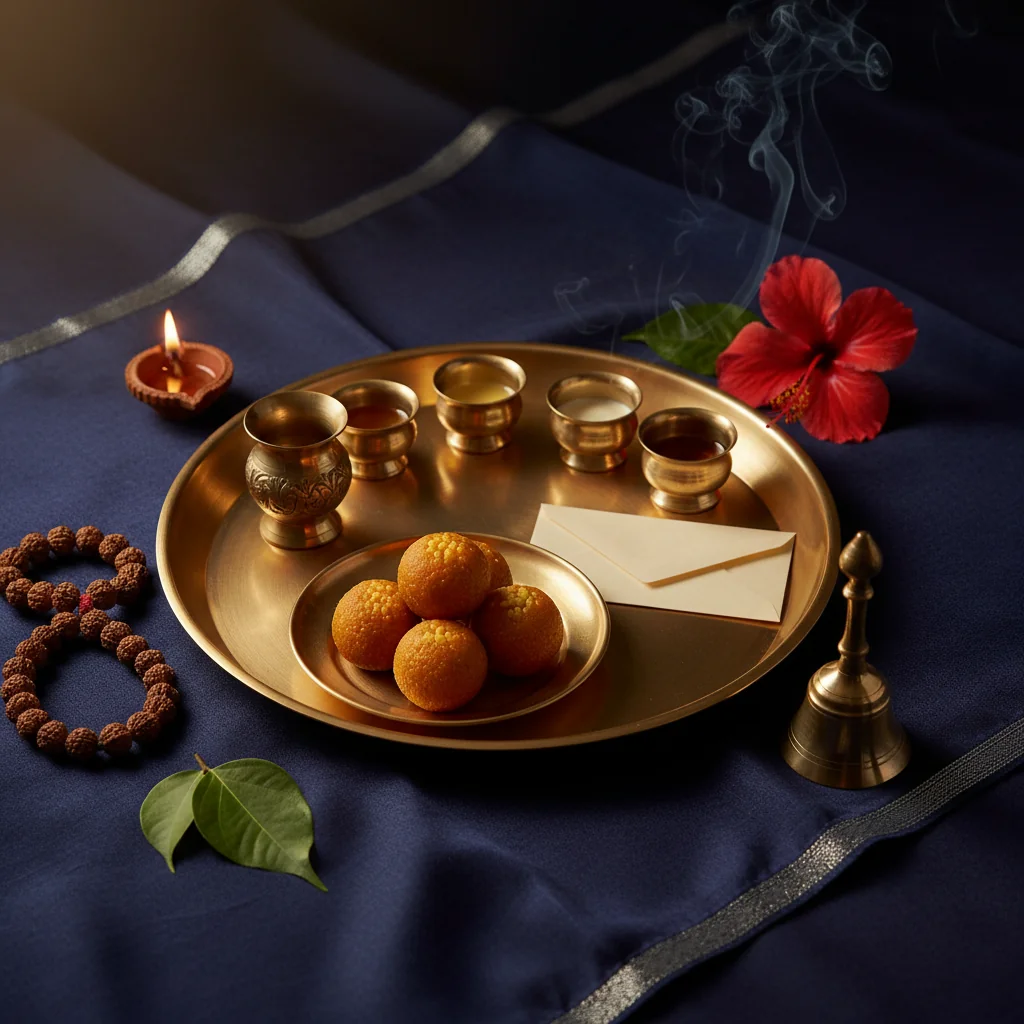 विघ्न निवारण भोग थाली