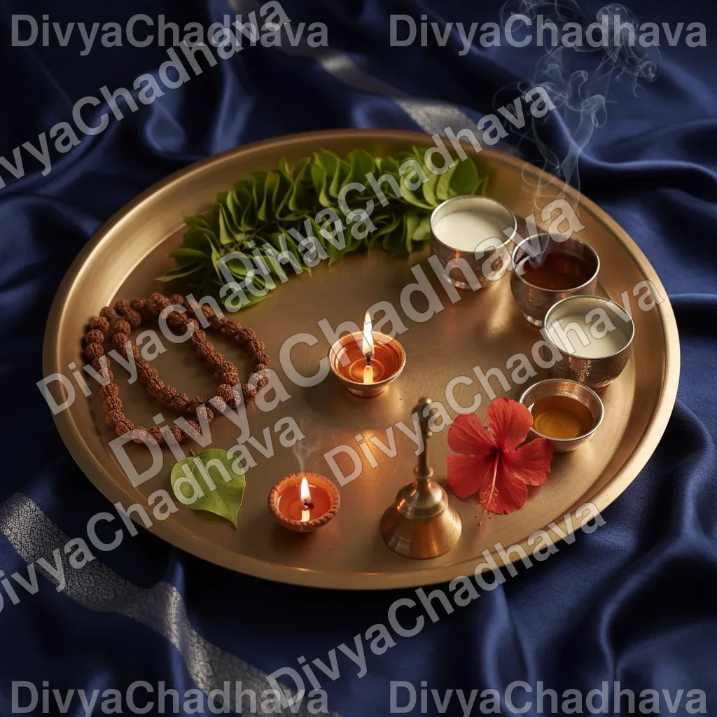 Rudraksha-Bilva Thali