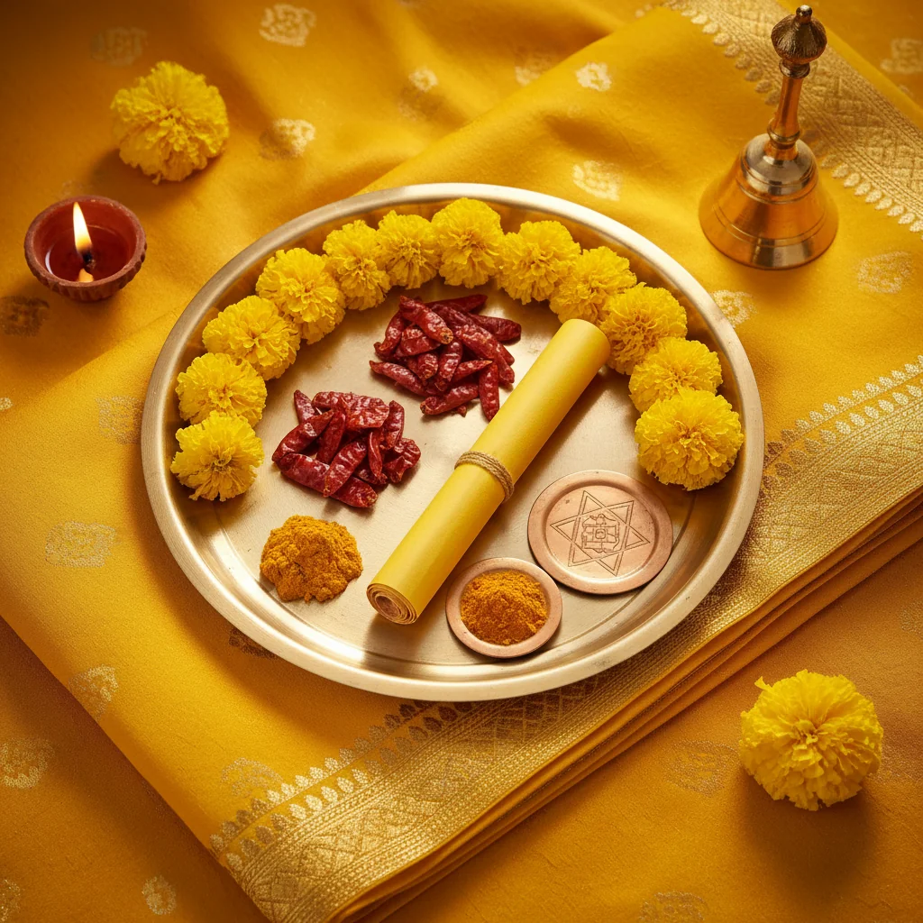 विघ्न निवारण भोग थाली