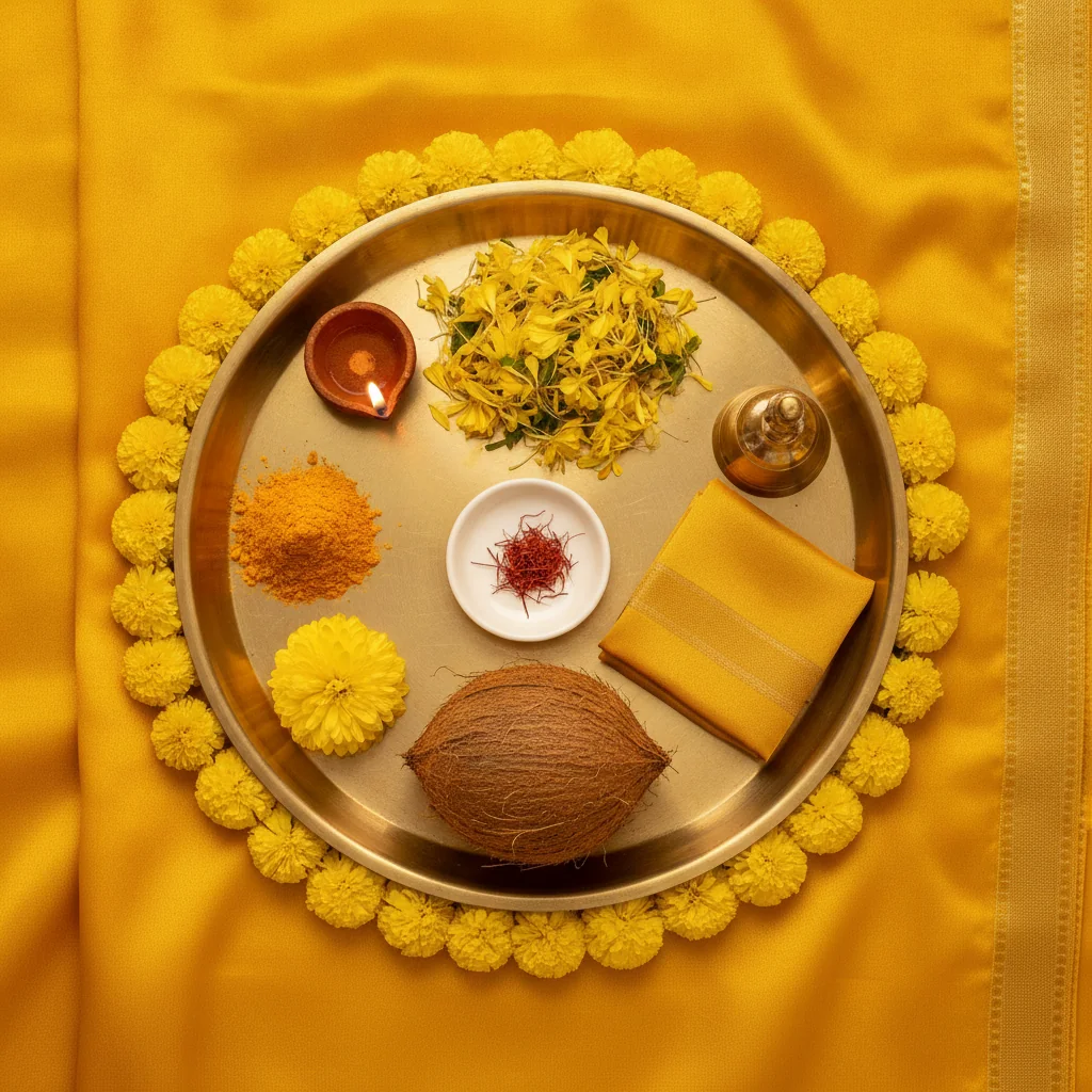 विघ्न निवारण भोग थाली