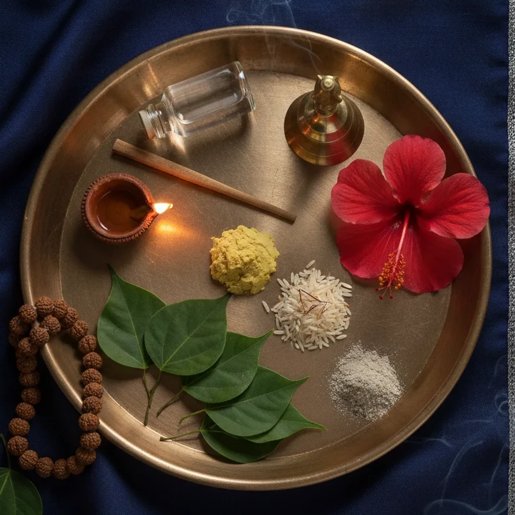 विघ्न निवारण भोग थाली