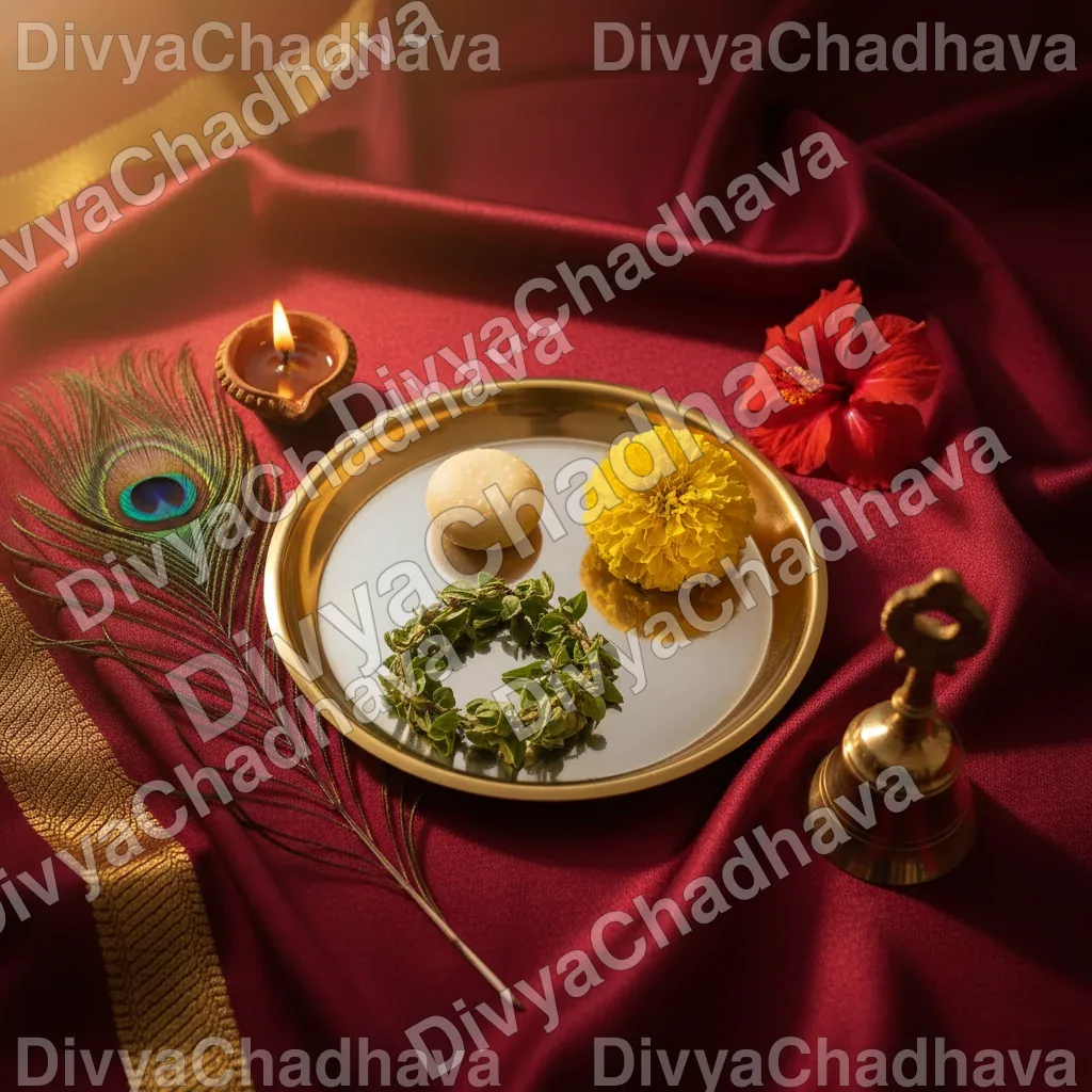 Nirjala Tulsi-Pedha Arpan