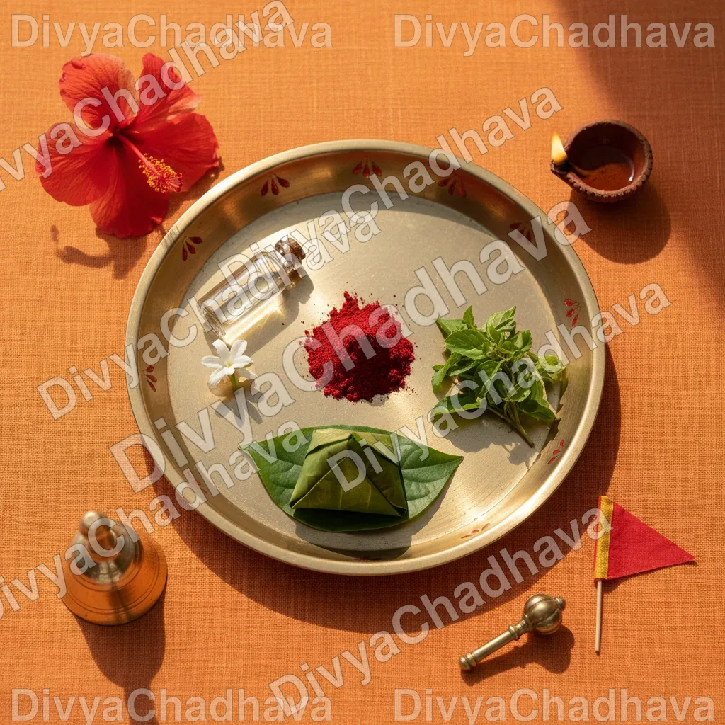 Panchmukhi Sindoor-Chola Arpan