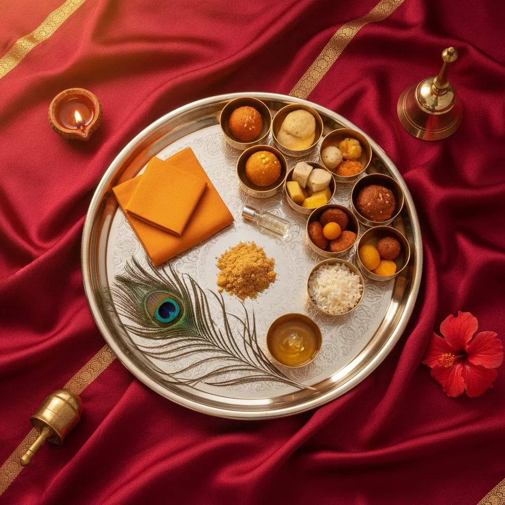 सम्पूर्ण श्याम महा-थाली