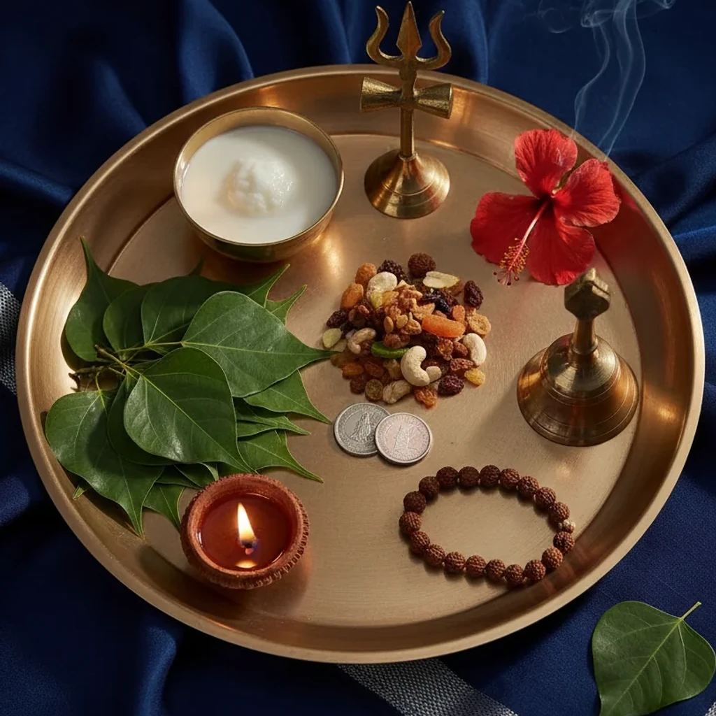 विघ्न निवारण भोग थाली