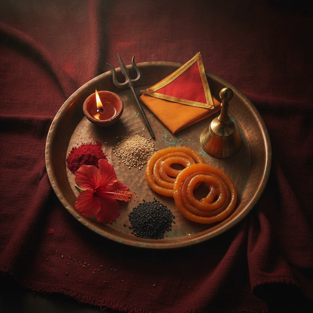 विघ्न निवारण भोग थाली