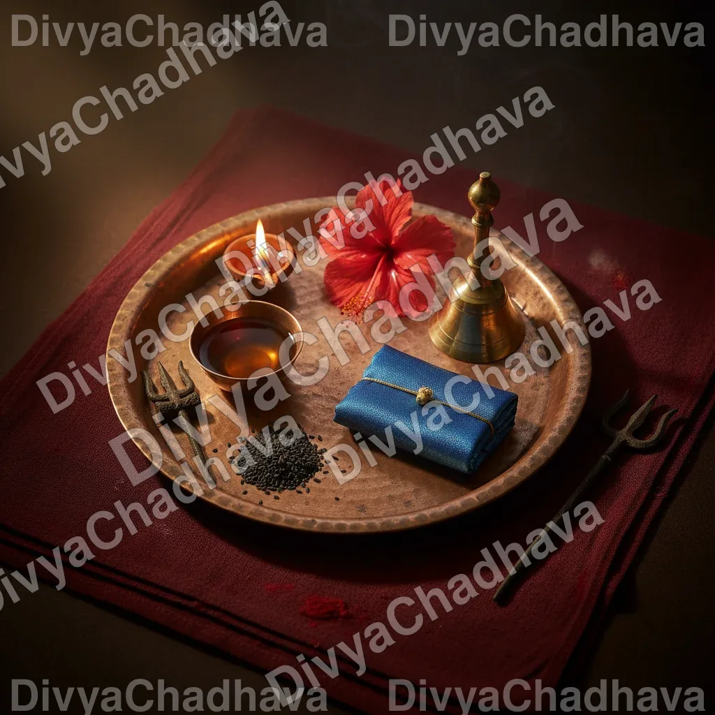 Rahu Shanti Bhairav Thali
