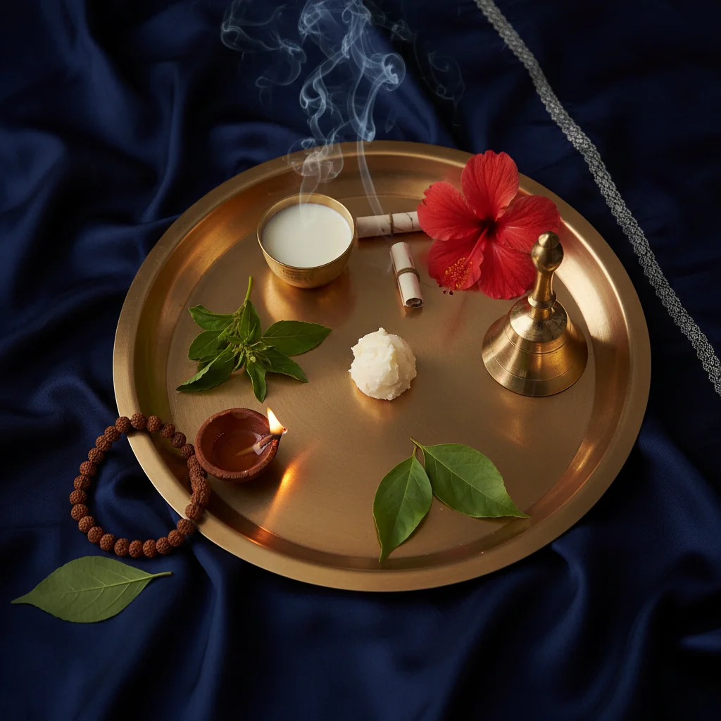 Doodh-Tulsi Offering