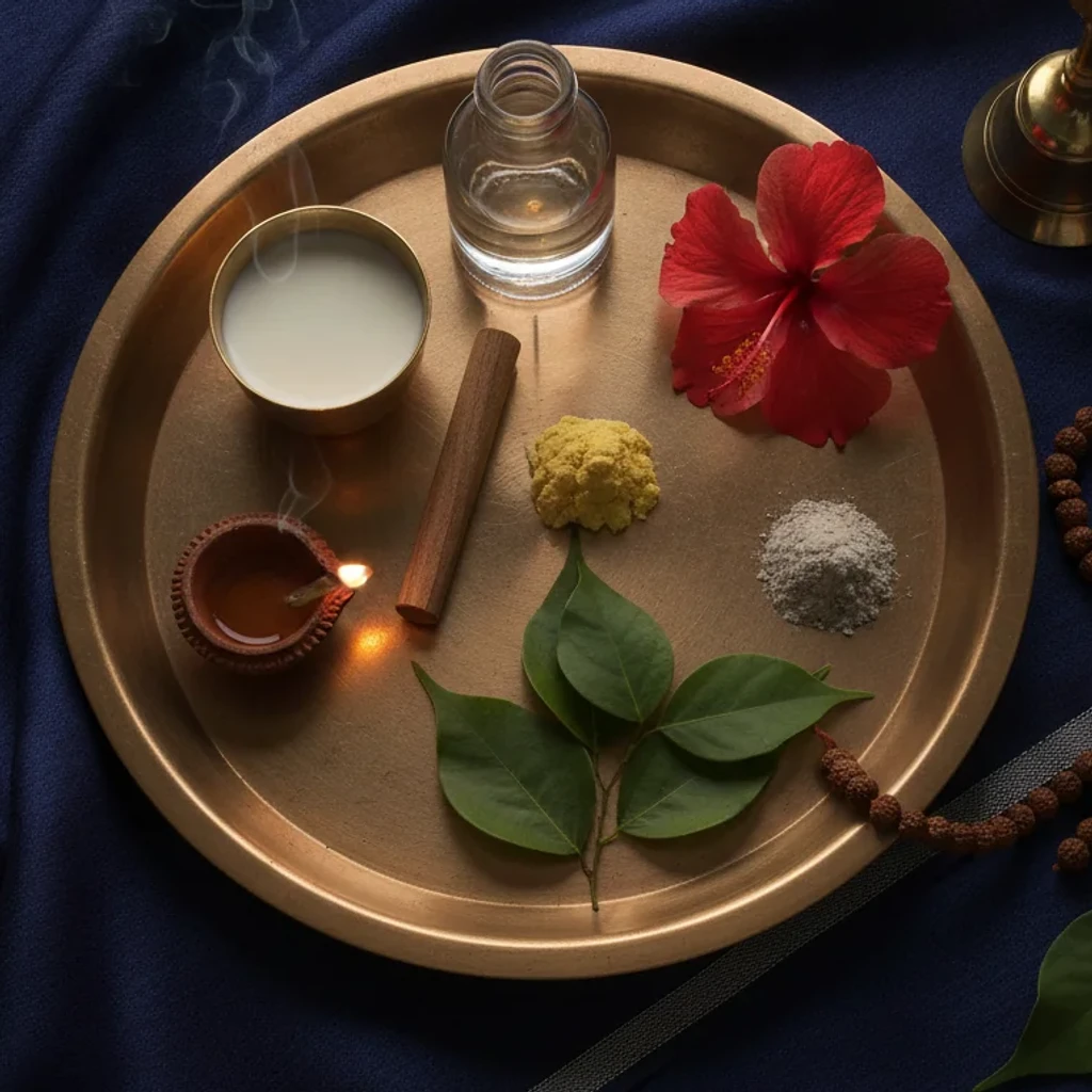 विघ्न निवारण भोग थाली