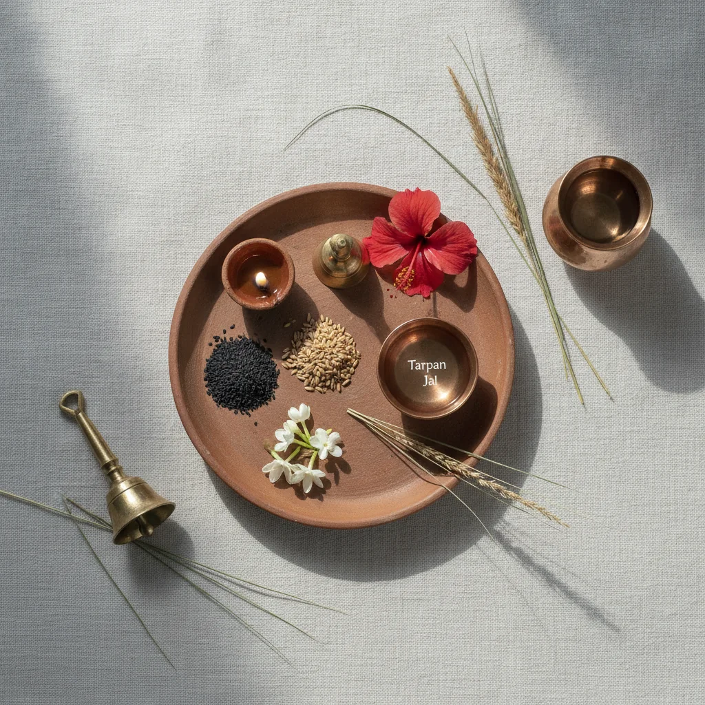 गोधूम-पुष्प पिण्ड अर्पण