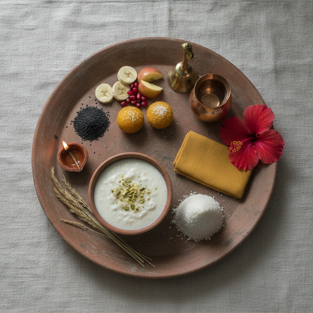 गया नैवेद्य पिण्ड थाली