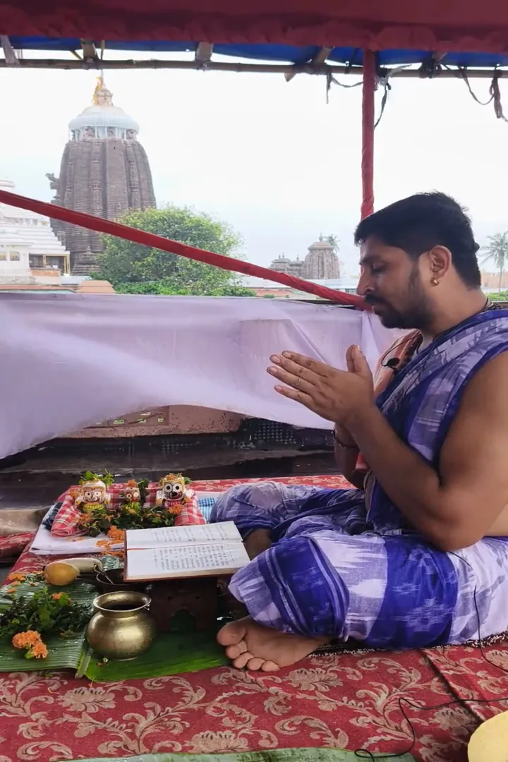 बहुड़ा यात्रा संकल्प · जगन्नाथ पुरी