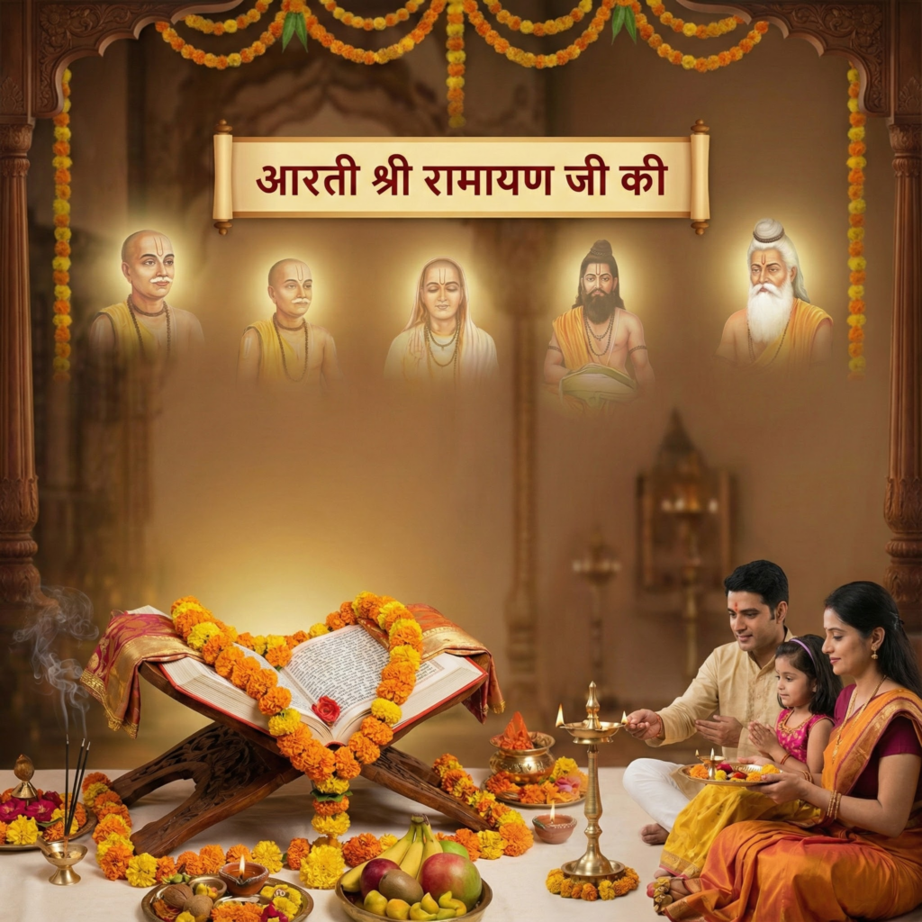 Granth Puja: Aarti Shri Ramayan Ji Ki