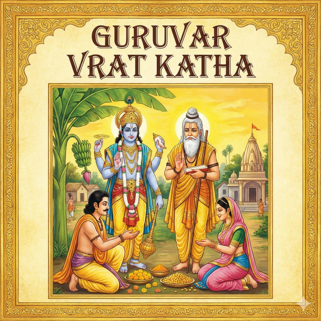Guruvar (Thursday) Vrat Katha of (Lord Brihaspati & Vishnu)
