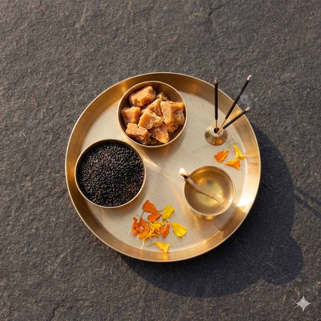 Til-Gud + Doodh Abhishek