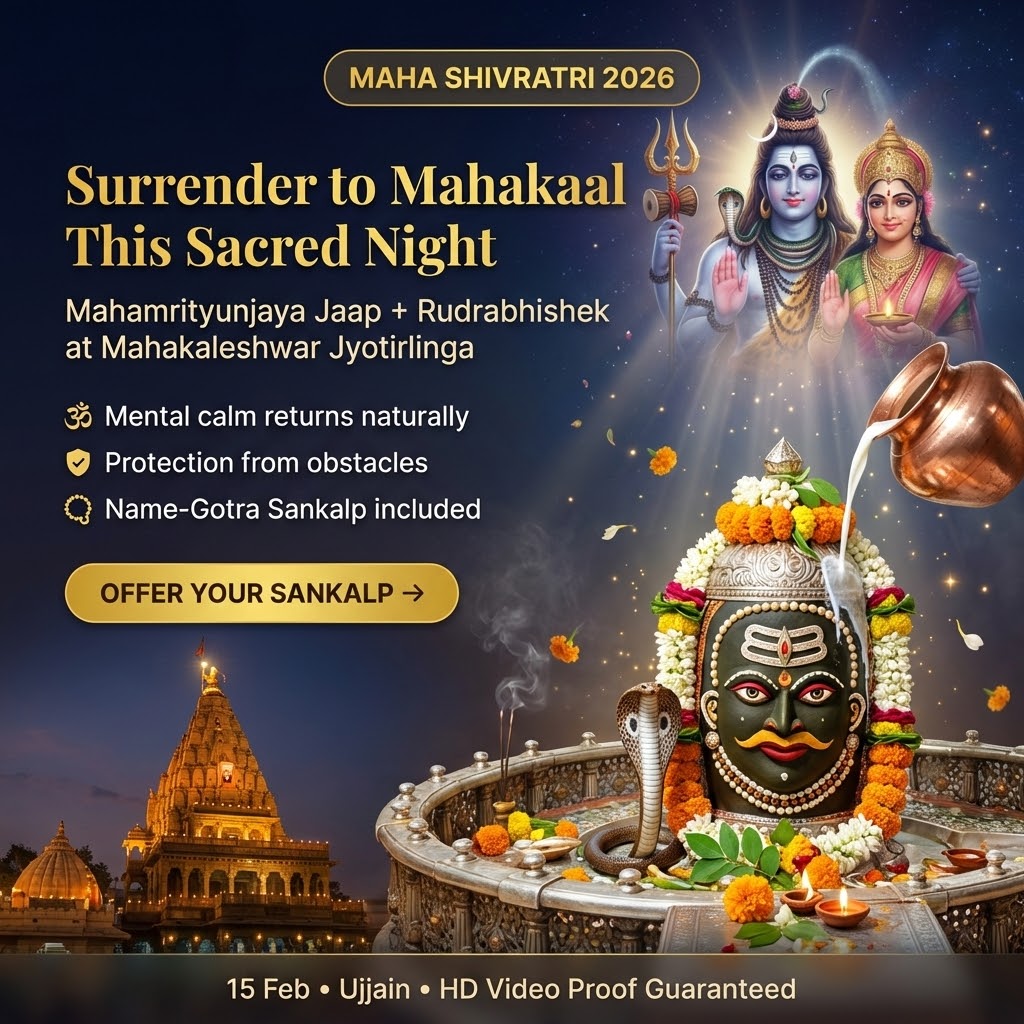 MahaShivratri at Mahakaal – Mahamrityunjaya Jaap + Havan + Rudrabhishek