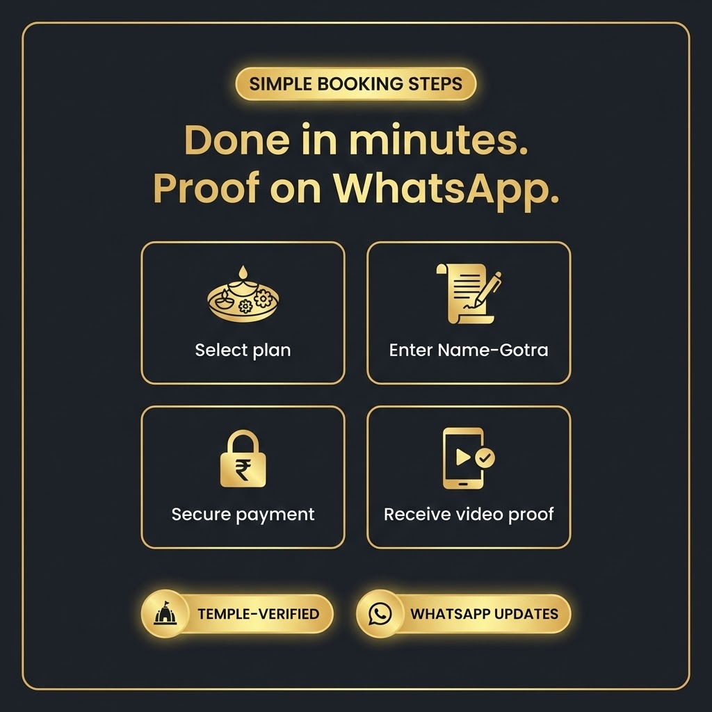 Easy Steps to Book Chadhava